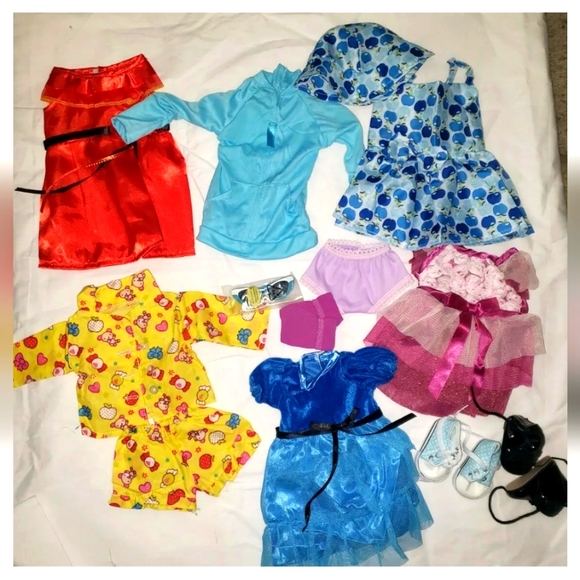 : * new Lot 18" Doll shoes Clothes fits my life as Our Generation  American Girl - Picture 1 of 10